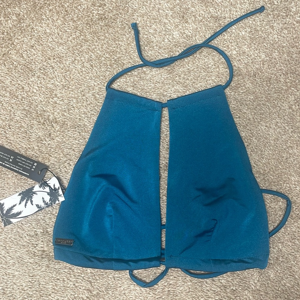 Paradise Chick Teal Top